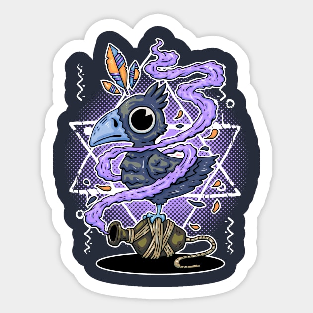 My Cute Monster Sticker by Original_Wicked